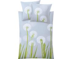 Kleine Wolke 6158617952 Belfiore - Fundas nÃ³rdica y de Almohada con diseÃ±o de Diente de leÃ³n (135 x 200Â cm), Color Azul