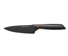 Fiskars Cuchillo Deba, Diseño moderno, Longitud total: 24 cm, Acero de calidad/Plástico, Edge, 1003096