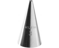 Wilton Boquilla para decoración, de Forma Redonda, Plateado, Centimeters