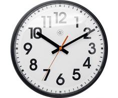N*XT nXt - Reloj de Pared (26 cm de diÃ¡metro, plÃ¡stico), Color Negro