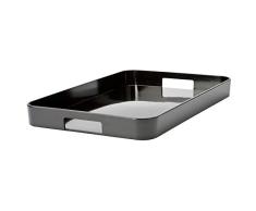 Zak! Designs Bandeja Gallery 53.5 x 34.5 cm, color negro