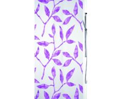 Spirella Clea - Cortina de Ducha de plástico (180 cm x 200 cm), Color Morado/Lila/Blanco