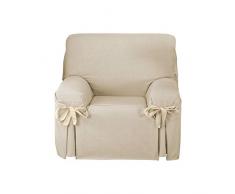 Martina Home Funda de sofá Lazos Turia 1 Plaza Crudo