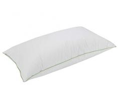 Pikolin Home - Almohada Deluxe de Plumón y Pluma (70% Plumón) - Doble Funda de Algodón Antiácaros, Firmeza Media, para dormir de lado o cambiando de postura
