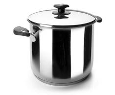 Lacor - 88125- Olla Super Alta Con Tapa Nova Ladycor 24cm Inox.