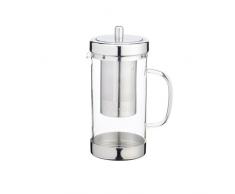 Kitchen Craft Le Xpress 1 litro de Acero Inoxidable y Cristal Tetera con infusor