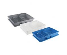 Axentia 232065 - Escurridor de platos, 47 x 38 cm, varios colores