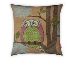 Bonamaison Funda de cojín, Cotton, Multicolor, 45X45