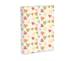 Mareli - Ãlbum de Fotos de 23 x 30 cm, 60 pÃ¡ginas con Papel de Seda, Color Blanco