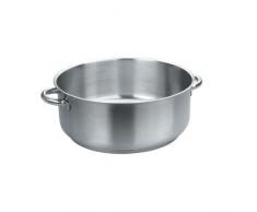 Lacor Cacerola sin Tapa, INOX, Plata, 40 cm