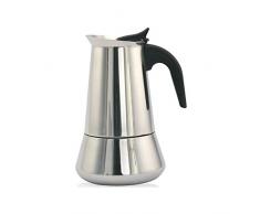 Cafetera italiana inox ORBEGOZO KFI960 | ORBEGOZO 9 tazas Induccion Vitro Gas Electrico
