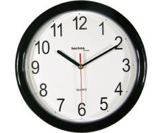 TechnoTrade WT-600, Negro - Reloj de Pared