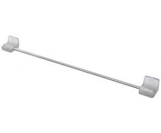 Spirella Accesorio Pared Acero INOX Loft TOALLERO Grey 60CM 1205974, Blanco, Estandar