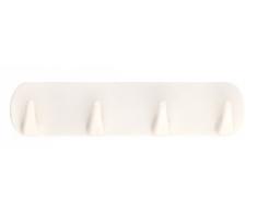 Metaltex 296001 - Percha adhesiva, 4 ganchos