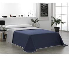 Martina Home Colcha BoutÃ­ Reversible, Gris Azul, Cama 135