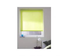 madecostore - Estor Enrollado, Tejido Liso, Color Verde, 94 x 190 cm â con perforaciÃ³n