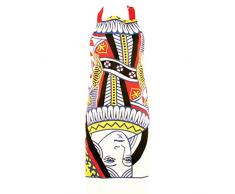 Gift Republic - Delantal, diseño de reina de corazones