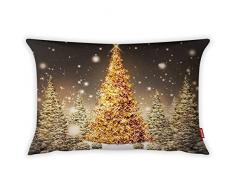 Bonamaison Funda de cojín, Cotton, Multicolor, 35x50