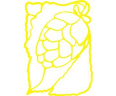INDIGOS/Wandaufkleber-e156 - Adhesivo Decorativo para Pared (160 x 115 x 1 cm, Vinilo), diseÃ±o de Hojas con Pino, Color Amarillo