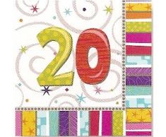 Servilletas con las edades