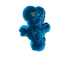 Cuticuter Yoshi Mario Bros Cortador de Galletas, Azul, 8x7x1.5 cm
