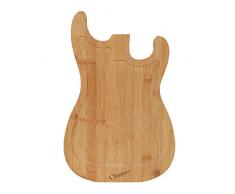 Mikamax - Tabla de cortar de guitarras - Color madera - Venta al por mayor - Carnicero - Corte de vegetales