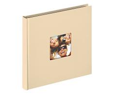 Walther Design FA-199-H álbum de Fotos Fun, 18 x 18 cm, 40 páginas Blancas, crème
