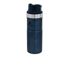 Stanley Trigger Action Termo Café Para Llevar 0.47L / 16OZ Nightfall â Botella Termica Sin BPA - Mantiene FrÃo 7 Horas - Vaso Termico Café de Acero Inoxidable - Apta Para Lavavajillas
