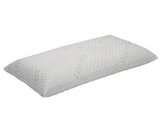 Pikolin Home - 2 x Almohada viscoelÃ¡stica Aloe Vera, hilo plata doble funda 35 x 70 (Todas las medidas)