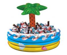 Amscan International - Enfriador de botellas hinchable, diseño de isla