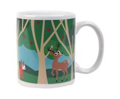 Kikkerland CU85 - Taza de Desayuno