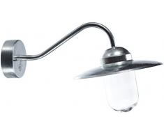 Nordlux 22661031 Luxembourg - Lámpara de paredcon Sensor de Movimiento (Acero galvanizado, Bombilla E27 de 60 W)