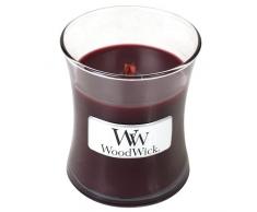 Woodwick Cereza Negra Vela aromÃ¡tica en Tarro pequeÃ±a, Rojo, 6.9x6.8x7.8 cm