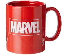 Marvel Logo Taza de cerámica, Multicolor