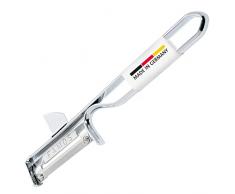 Westmark Pelador universal/pelador pendular con cortador afilado, Acero inoxidable/acero, Famos, Plateado, 106122E1