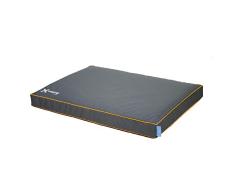 LUBEN Cama Rectangular Impermeable Xtreme Gris XL, Negro