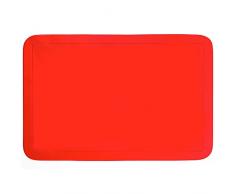 kela Uni manteles Individuales, plástico, Rojo, 43,5 x 28,5 cm
