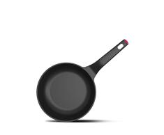 Taurus Great Moments SartÃ©n 18 - SartÃ©n aluminio fundido, 18 cm diÃ¡metro, mango ergonÃ³mico, apto para todo tipo de fuegos, recubrimiento antiadherente, apta para lavavajillas, libre PFOA, negro