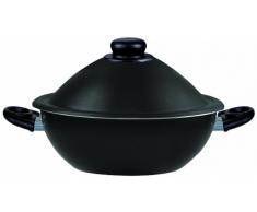 Silex Italia Ecoceram Vesuvio SIL 1756 Wok, antiadherente, de aluminio con refuerzo de cerÃ¡mica, diÃ¡metro 24 cm, baquelita-mango, negro