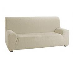 Martina Home Emilia, Funda Elástica para Sofá de 2 Plazas, Marfil, de 120 a 190 cm de ancho