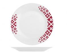 Home ala Servicio Platos Vajilla 18Â Piezas, Porcelana, Blanco