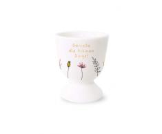 Grafik-Werkstatt 61481 Huevera con Oro Real, Taza de Porcelana | Disfruta