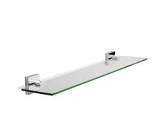 Croydex Flexi-Fix Everson Estante de Cristal, Cromado