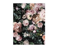 Komar Wandbild Von Charming Wild | Poster, Bild, Wohnzimmer, Schlafzimmer, Dekoration, Kunstdruck | ohne Rahmen | P415A-40x50 fotomural, carbÃ³n