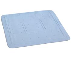 Wenko 3210403100 Florida - Alfombrilla de Ducha de Goma (55 x 55 cm), Color Azul