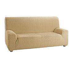Martina Home Emilia, Funda Elástica para Sofá de 2 Plazas, Beige, de 120 a 190 cm de ancho