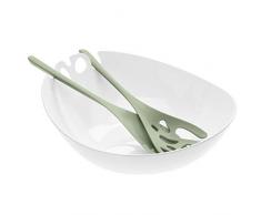 Koziol 3869344 Shadow - Ensaladera con cubiertos (3,5 L, plástico termoplástico)