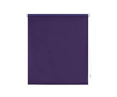 Blindecor Zeus Estor Enrollable Opaco Easy Fix, Tejido Liso Sin Herramientas, 52X180cm, Color Violeta
