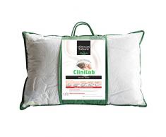 Bleu Câlin Almohada CLA050TAI, Microfibra, Blanco, 50 x 70 cm
