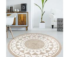 VINILIKO, Alfombra de Vinilo, Khamba Rattan [Diam] 150